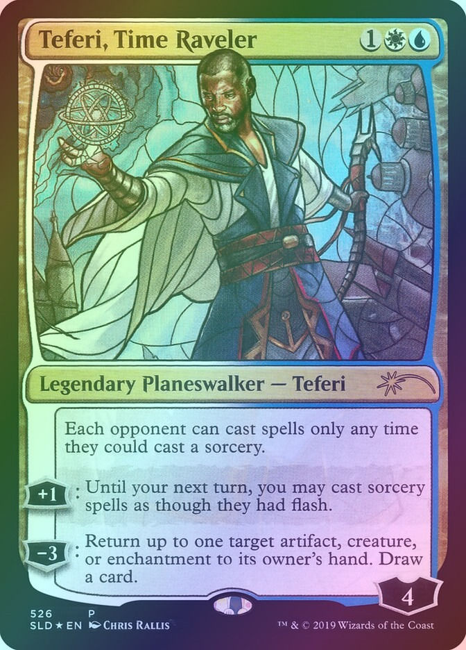 Teferi, Time Raveler (SLD) (526) / Foil