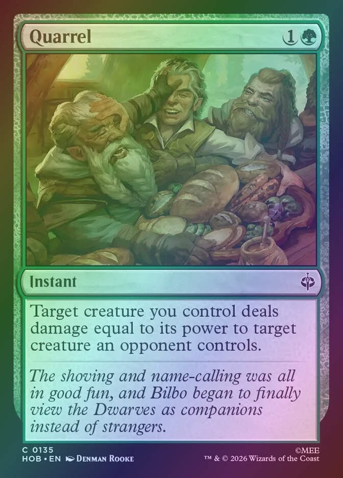 Quarrel (HOB) (135) / Foil