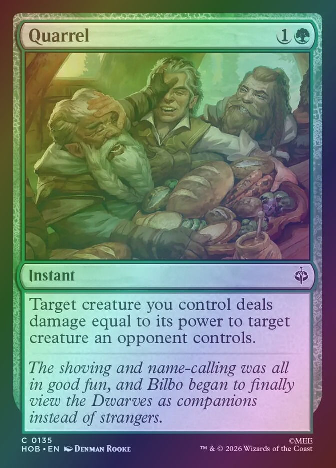 Quarrel (HOB) (135) / Foil