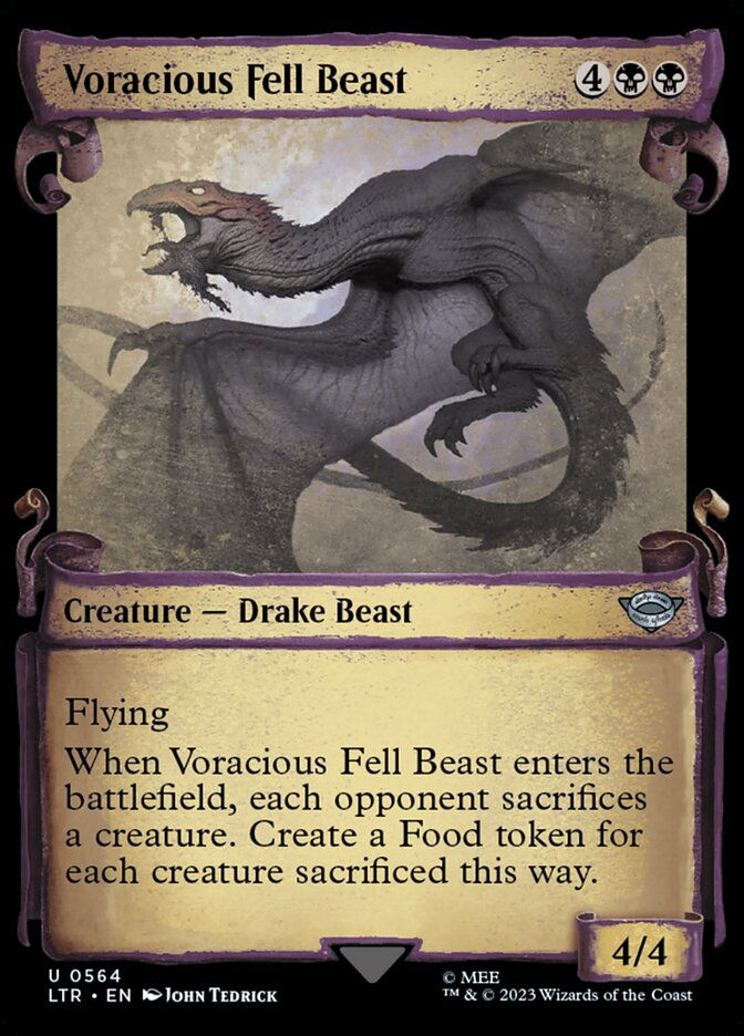 Voracious Fell Beast (LTR) (564) / Showcase