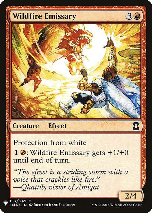 Wildfire Emissary (PLST) (EMA-153)