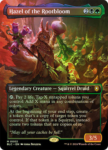 Hazel of the Rootbloom (blc) (2) / Borderless Foil