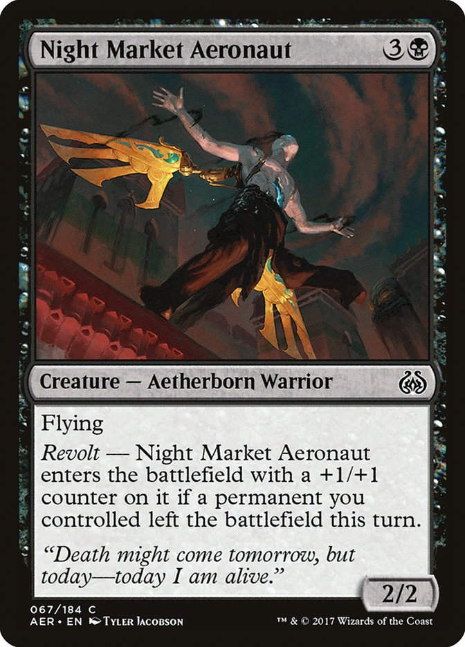 Night Market Aeronaut (AER) (67) / Foil