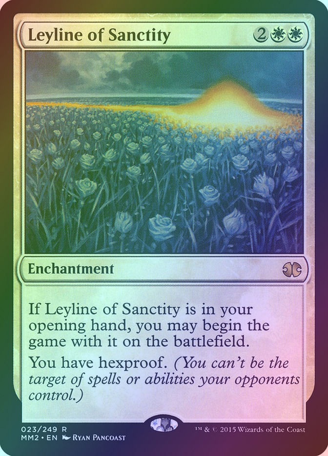 Leyline of Sanctity (MM2) (23) / Foil
