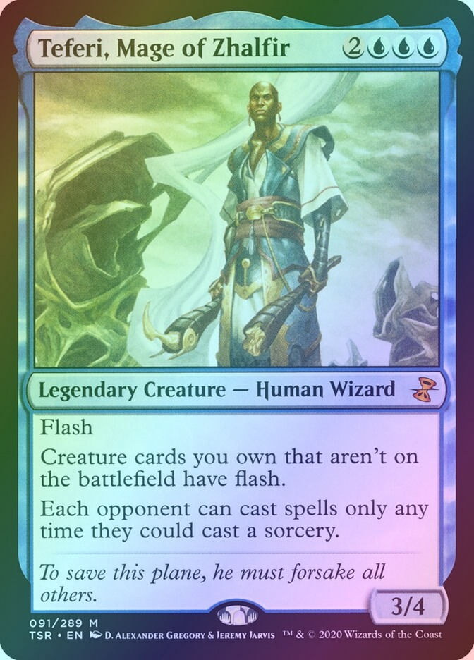 Teferi, Mage of Zhalfir (TSR) (91) / Foil