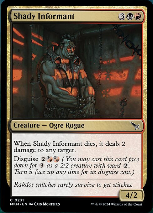 Shady Informant (mkm) (231)
