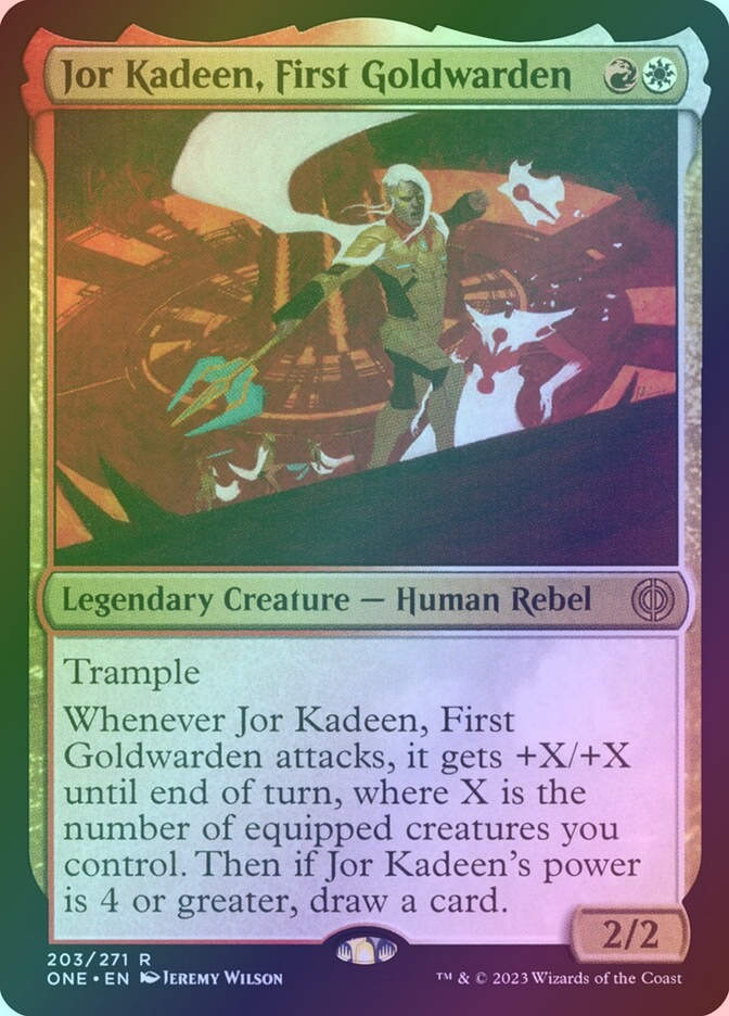 Jor Kadeen, First Goldwarden (ONE) (203) / Foil