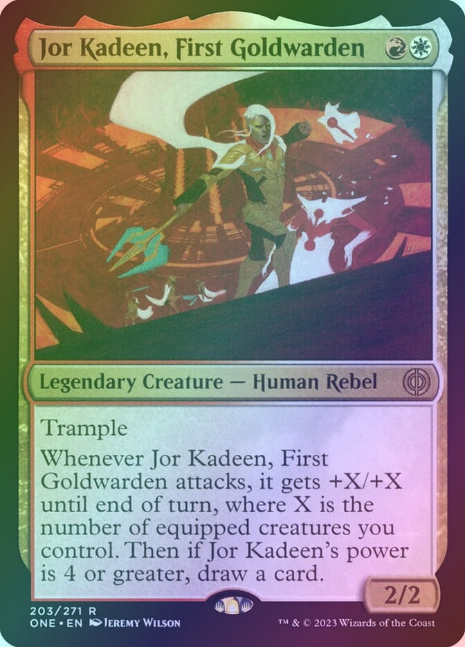 Jor Kadeen, First Goldwarden (ONE) (203) / Foil