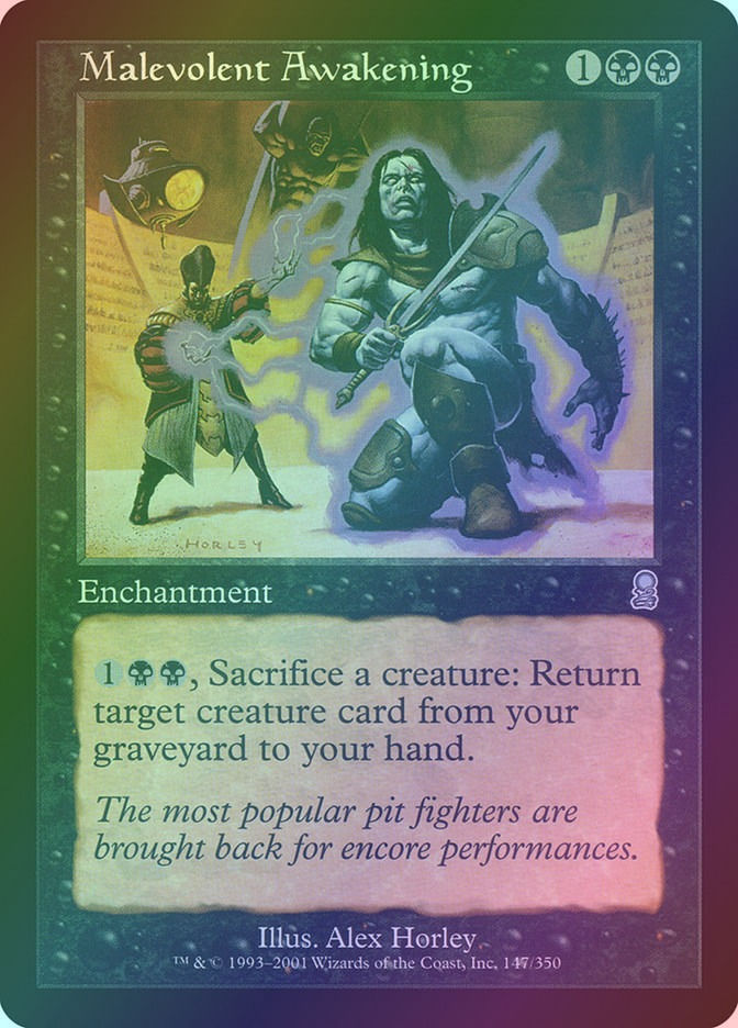 Malevolent Awakening (ODY) (147) / Foil