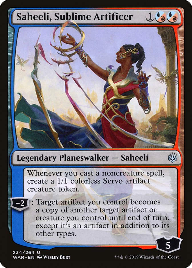 Saheeli, Sublime Artificer (WAR) (234)