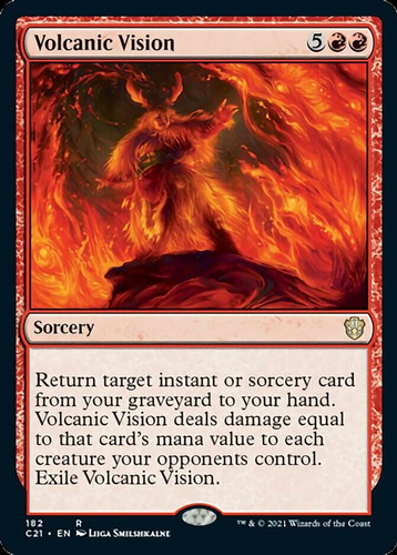 Volcanic Vision (C21) | MTG Wolf México