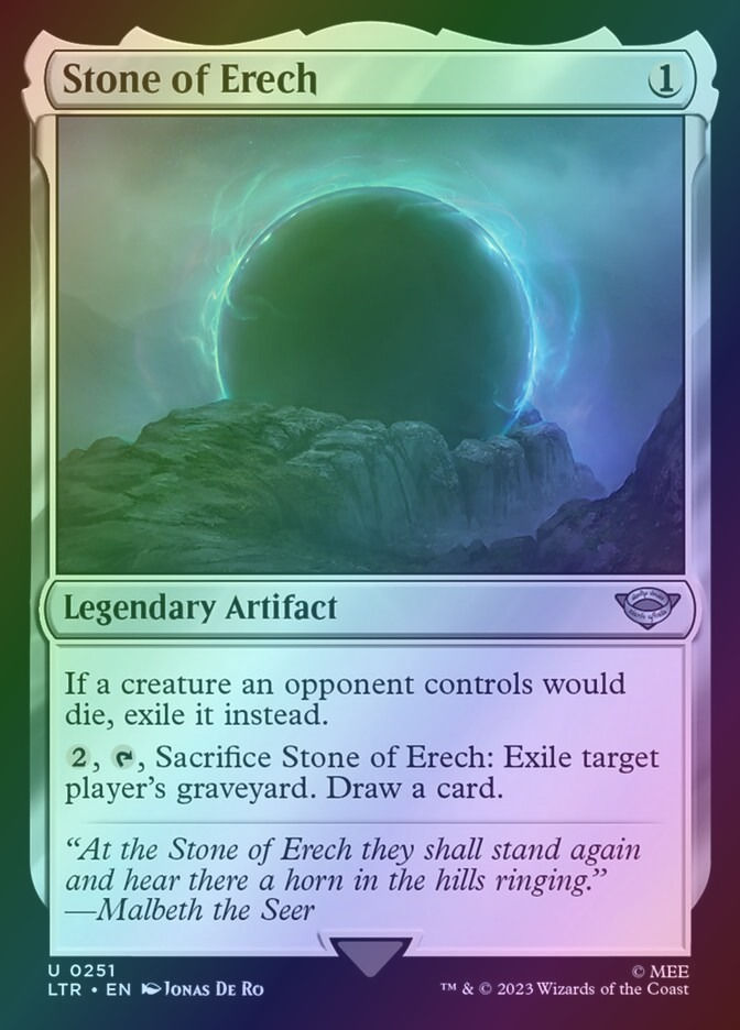 Stone of Erech (LTR) (251) / Foil