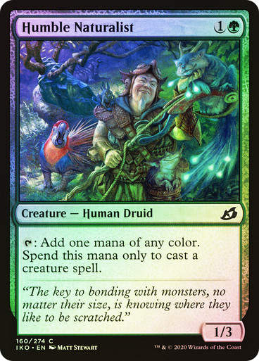 Humble Naturalist (IKO) (160) / Foil