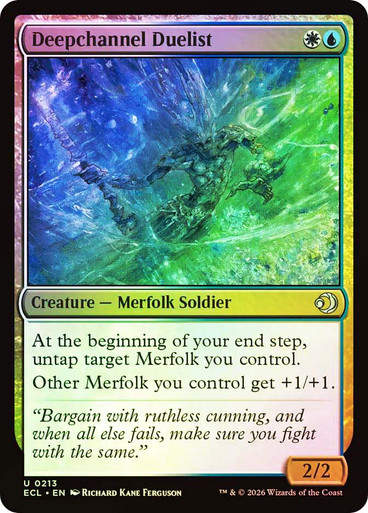 Deepchannel Duelist (ECL) (213) / Foil