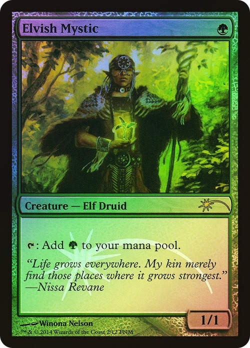 Elvish Mystic (FNM) / Promo Foil