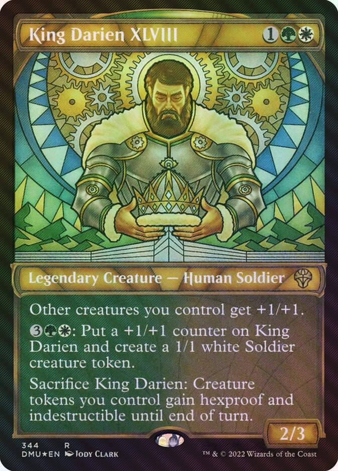 King Darien XLVIII (DMU) (344) / Showcase / Textured Foil