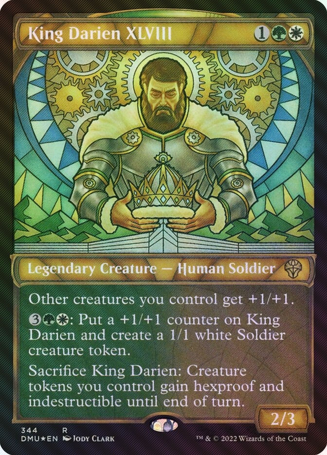 King Darien XLVIII (DMU) (344) / Showcase / Textured Foil
