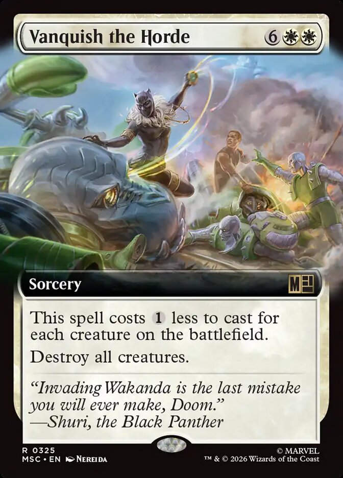 Vanquish the Horde (MSC) (325) / Extended Art