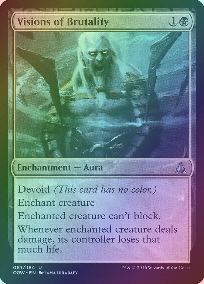 Visions of Brutality (OGW) (81) / Foil