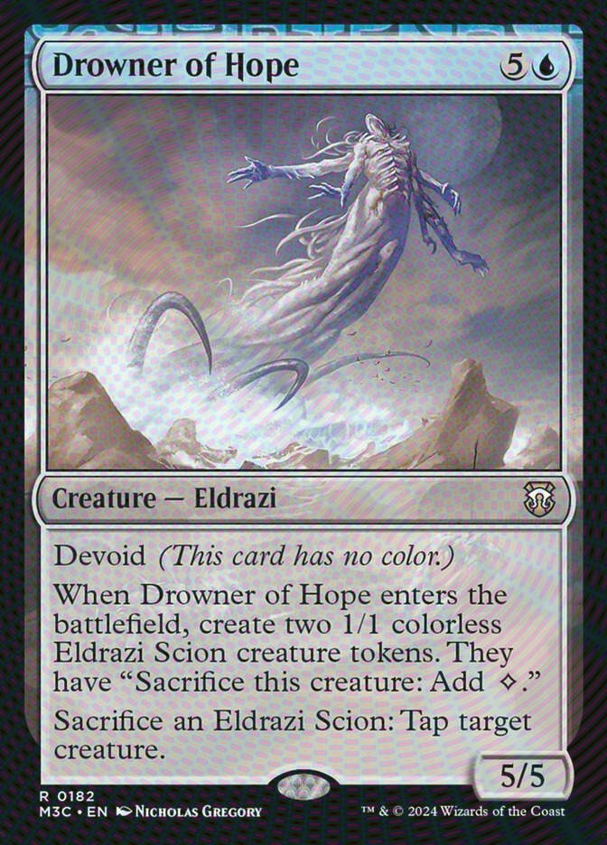 Drowner of Hope (M3C) (182) / Ripple Foil