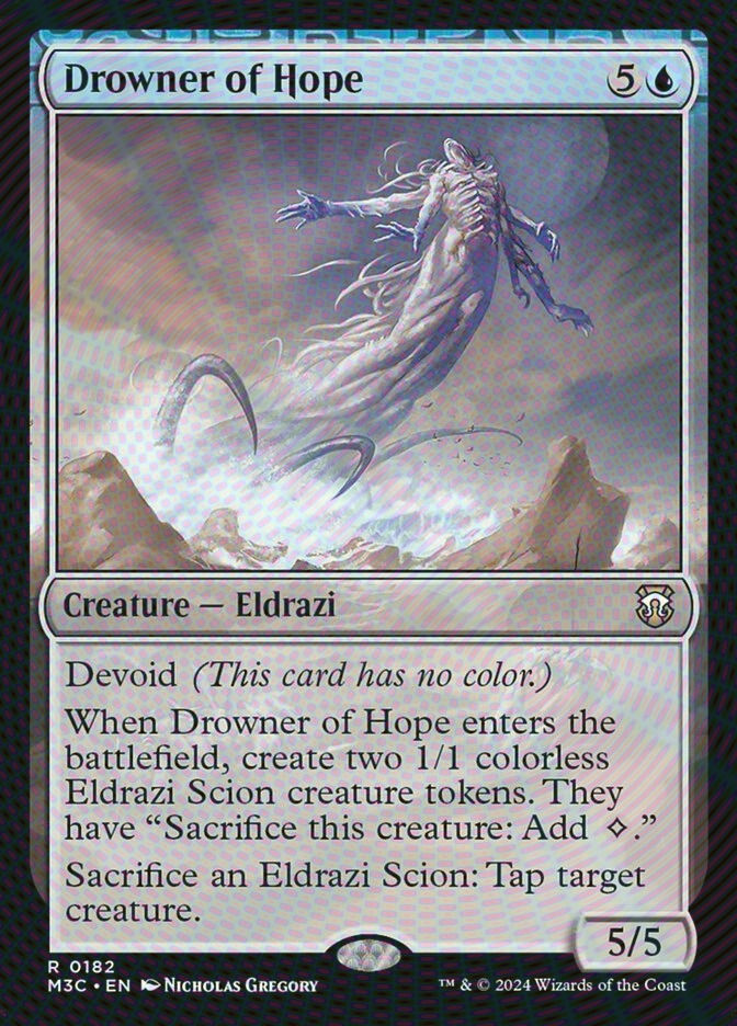 Drowner of Hope (M3C) (182) / Ripple Foil