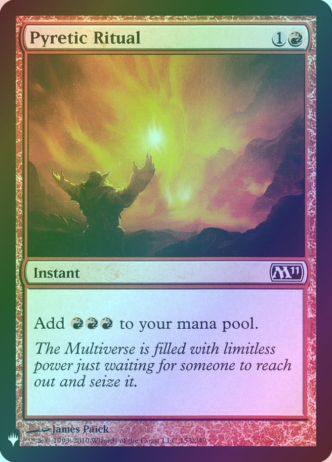 Pyretic Ritual (PLST) (M11-153) / Foil