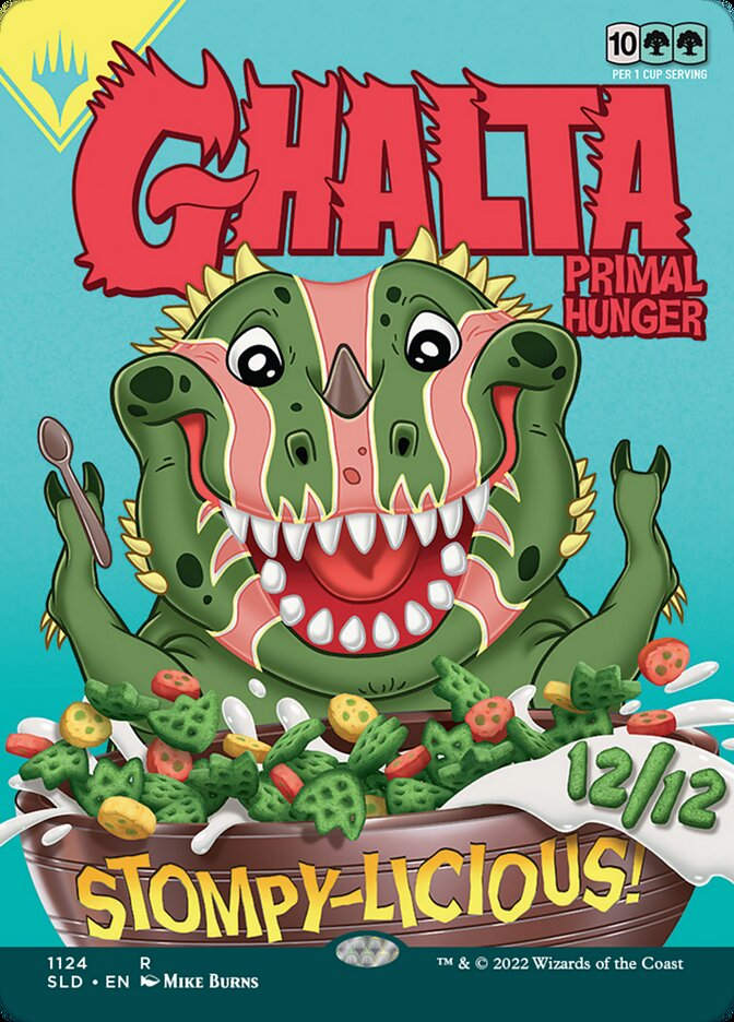 Ghalta, Primal Hunger // Ghalta, Primal Hunger (SLD) (1124) / Borderless