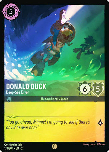 Donald Duck - Deep-Sea Diver (LOR_ROF)