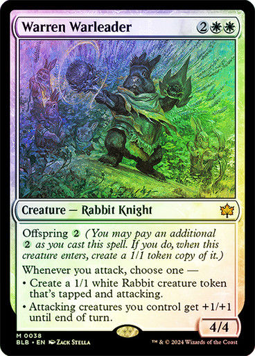 Warren Warleader (blb) (38) / Foil