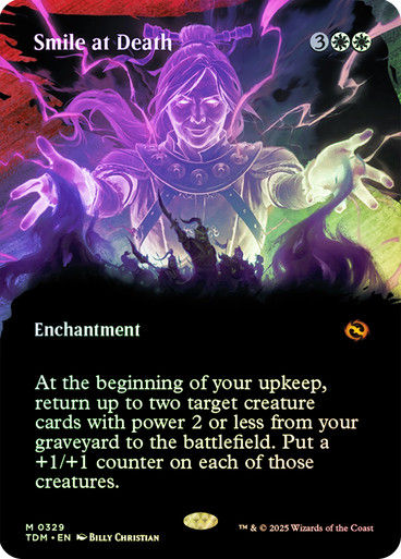 Smile at Death (TDM) (329) / Foil / Showcase BL