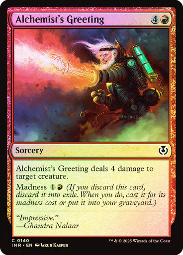 Alchemist's Greeting (INR) (140) / Foil