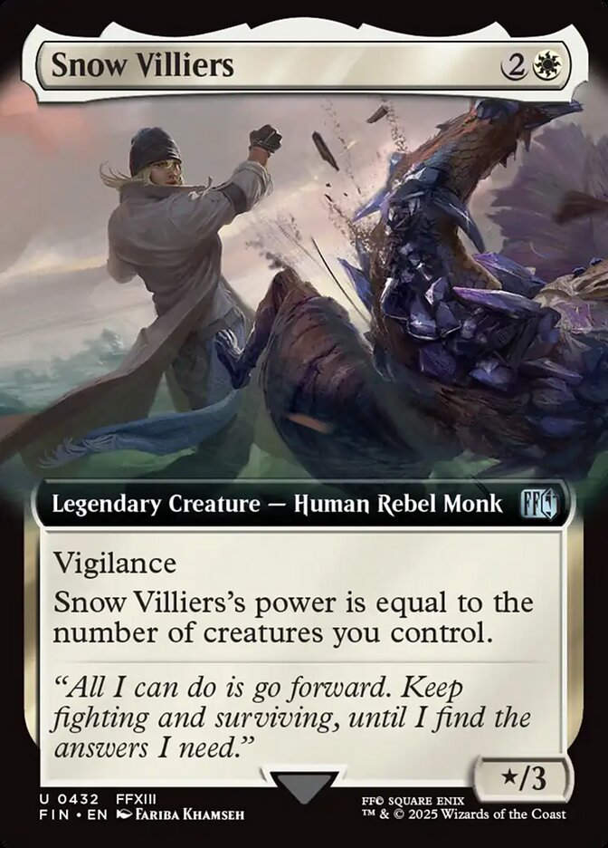 Snow Villiers (FIN) (432) / Extended Art