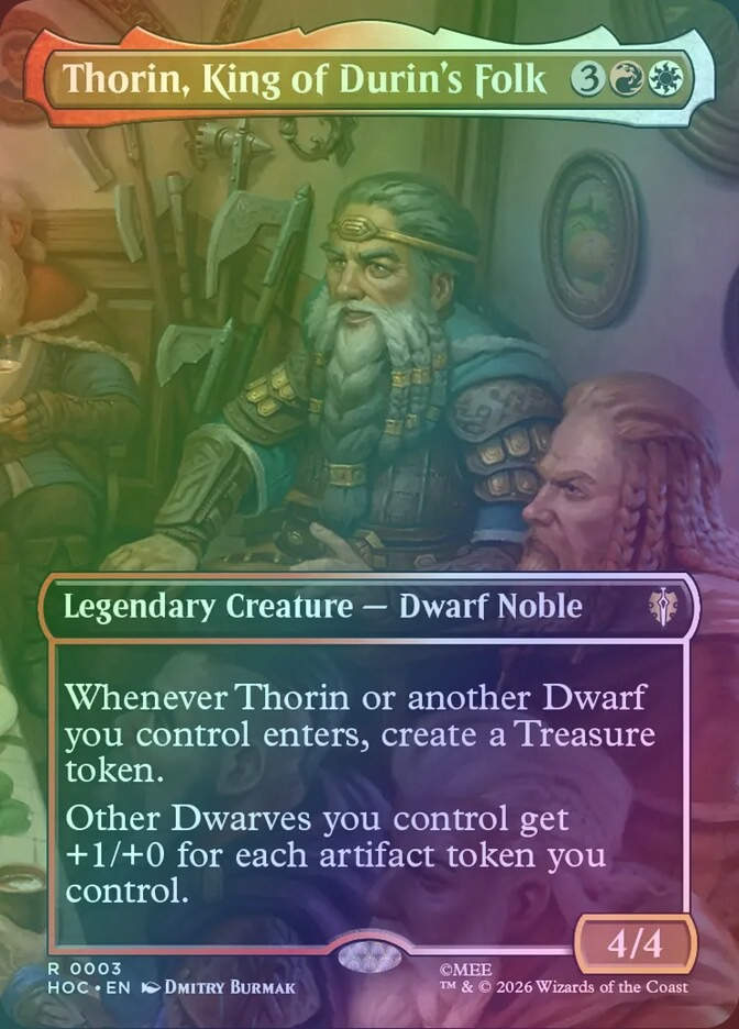 Thorin, King of Durin's Folk (HOC) (3) / Foil