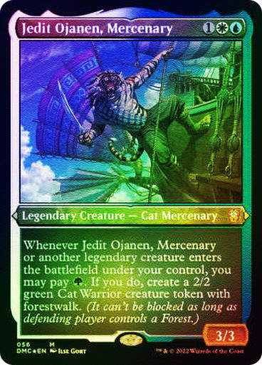 Jedit Ojanen, Mercenary (DMC) / Foil Etched
