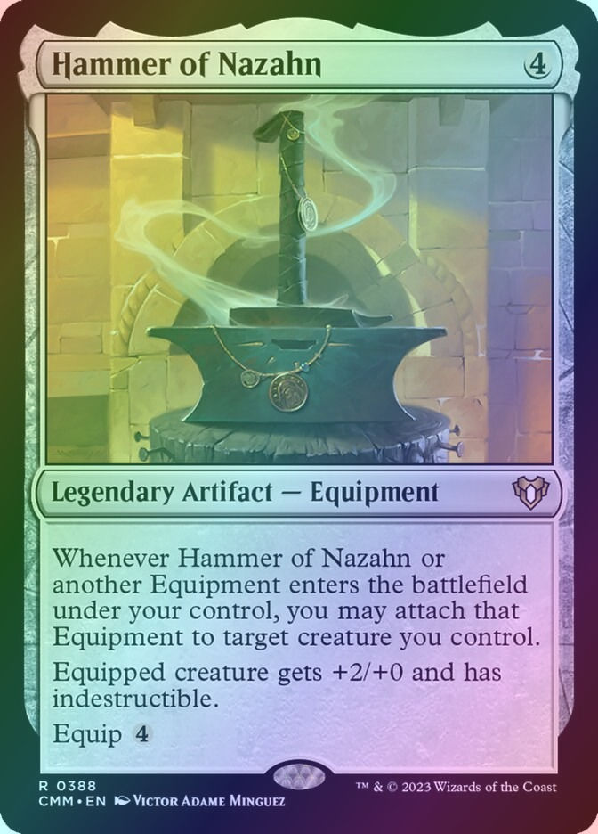 Hammer of Nazahn (CMM) (388) / Foil