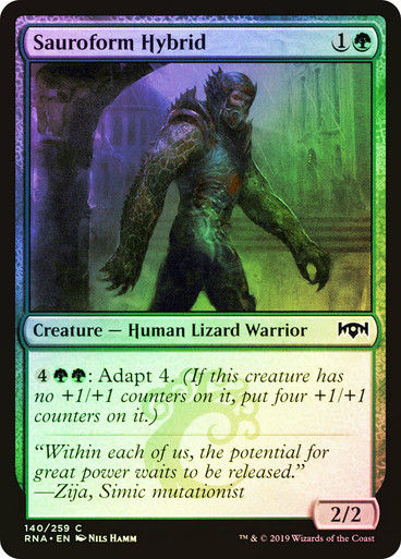 Sauroform Hybrid (RNA) (140) / Foil