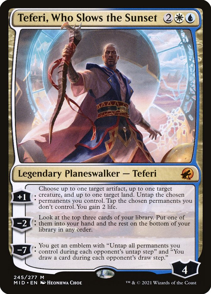 Teferi, Who Slows the Sunset (MID) (245)