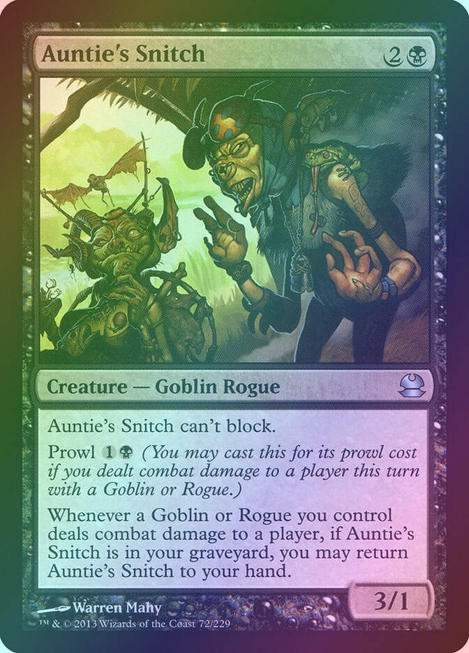 Auntie's Snitch (MMA) (72) / Foil