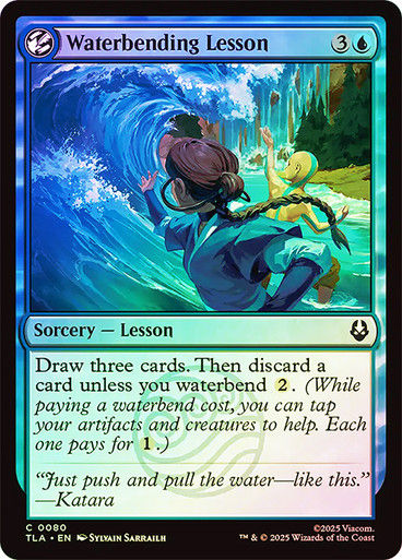 Waterbending Lesson (TLA) (80) / Foil