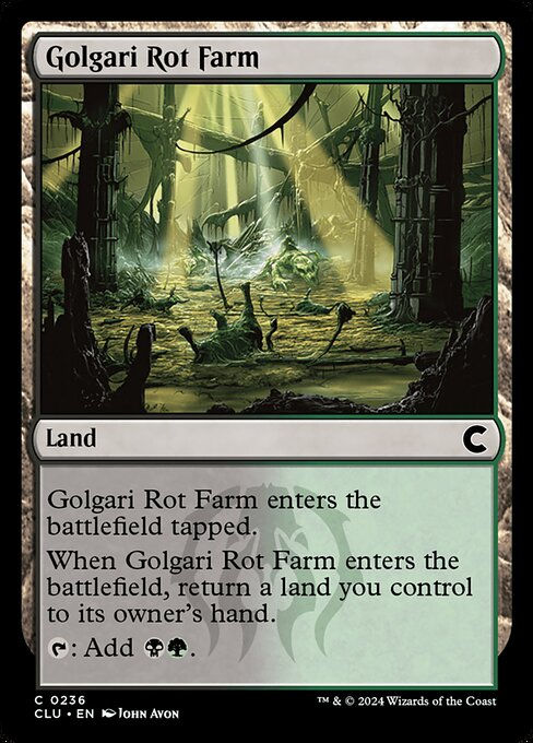 Golgari Rot Farm (clu) (236)