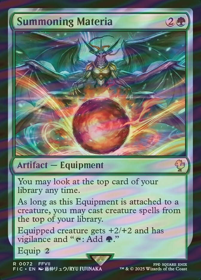 Summoning Materia (FIC) (72) / Surge Foil