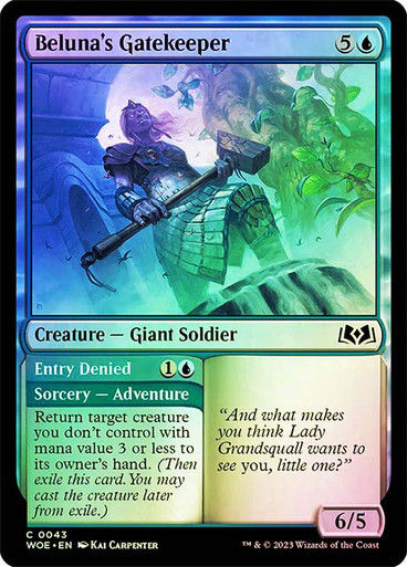 Beluna's Gatekeeper // Entry Denied (woe) / Foil