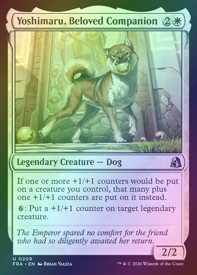 Yoshimaru, Beloved Companion (FRA) (209) / Foil