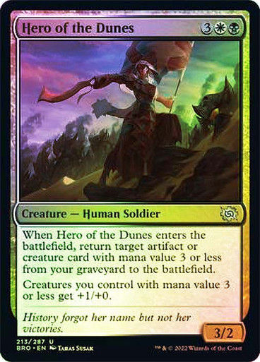 Hero of the Dunes (BRO) / Foil