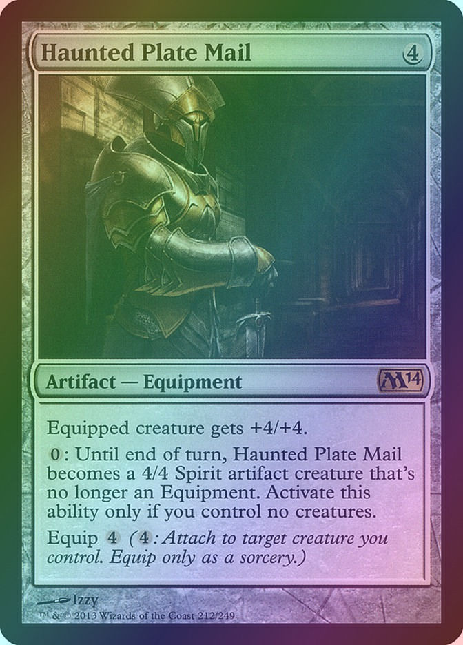 Haunted Plate Mail (M14) (212) / Foil