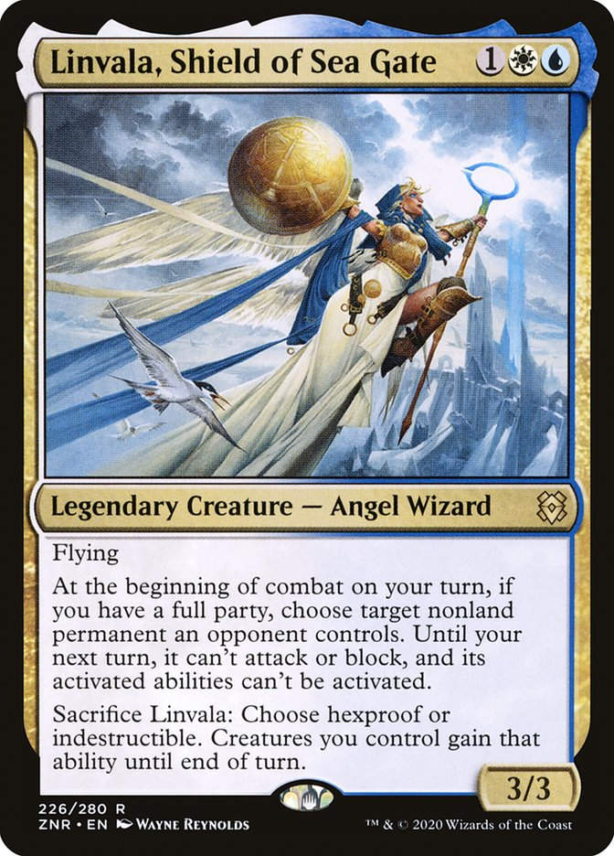 Linvala, Shield of Sea Gate (ZNR) (226)