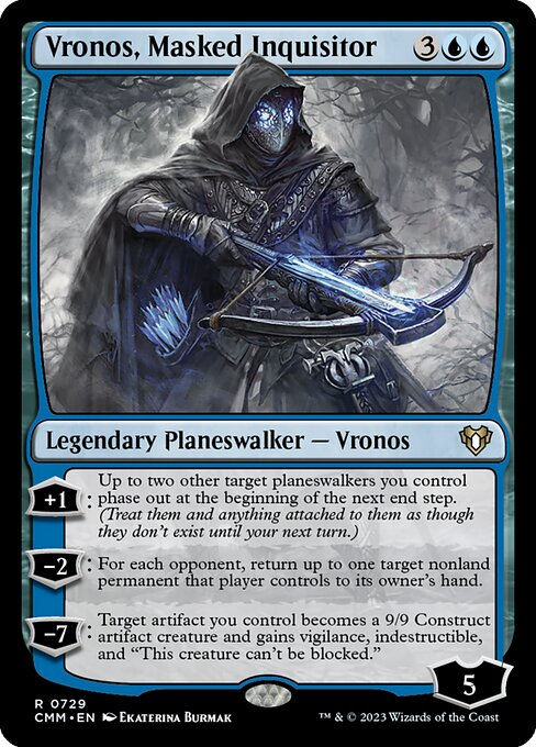 Vronos, Masked Inquisitor (cmm) (Commander Deck)