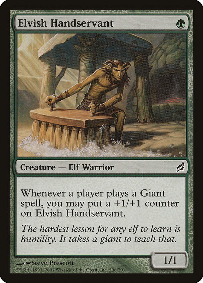 Elvish Handservant (LRW) (206)