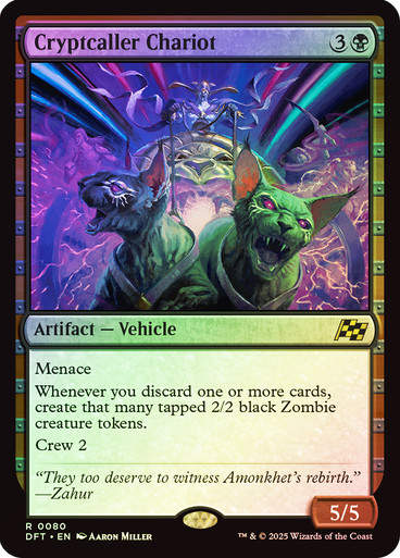 Cryptcaller Chariot (DFT) (80) / Foil