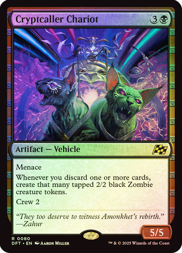 Cryptcaller Chariot (DFT) (80) / Foil